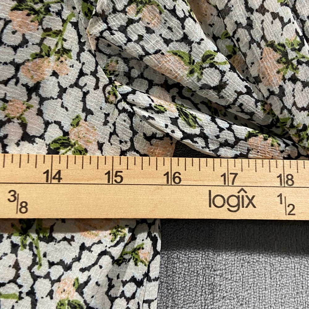 Free People Gigi Antique Combo Floral Printed Maxi Dress Women’s Size Small NWT - Picture 8 of 12